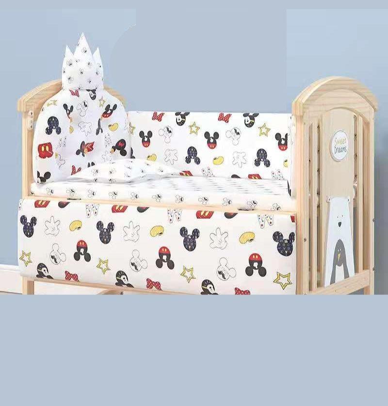 Baby Cot Bumper Set- Mickey...
