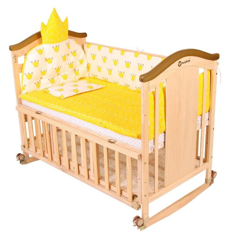 bedside sleeper crib fold the guard rail down and ready to attach to parent bed