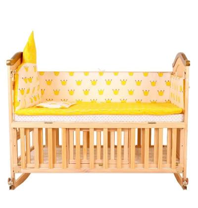 wooden cradle price side rail can be flipped down