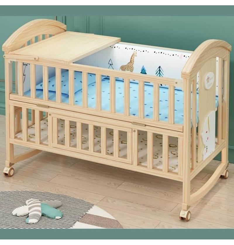 newborn bed with mosquito net and its adjustable stand