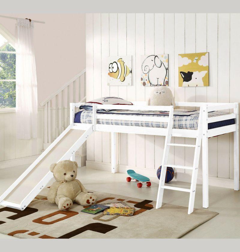 Kids Bunk Bed with Slide and Staircase | Kids Room Furniture