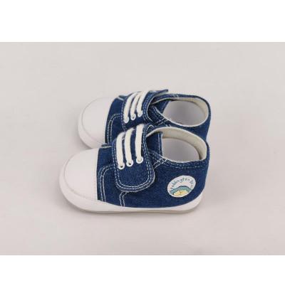 Blue and White Shoes for Infants
