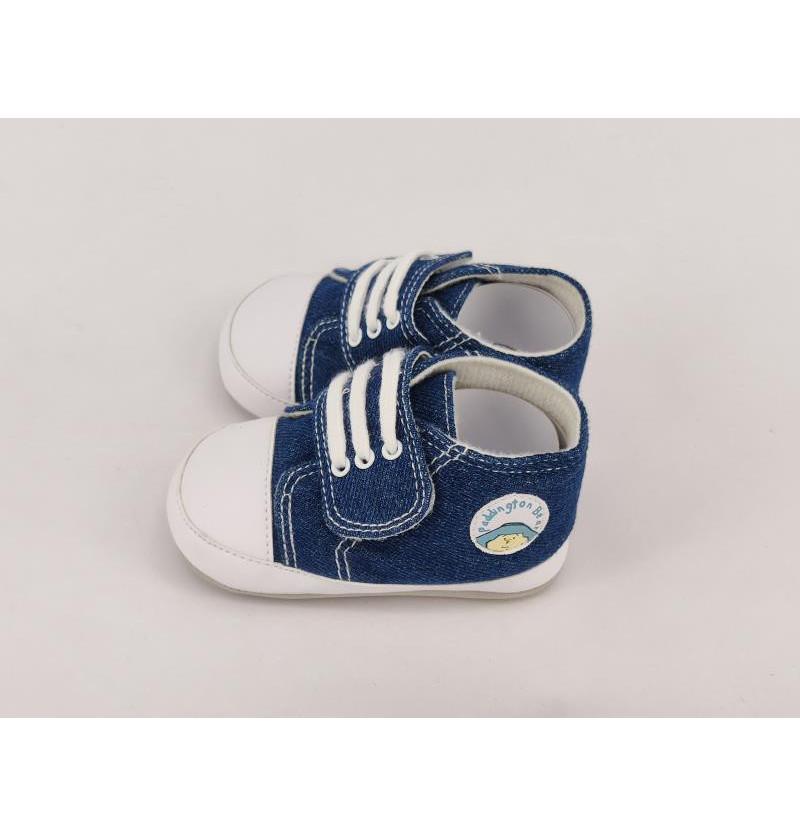 Blue and White Shoes for Infants