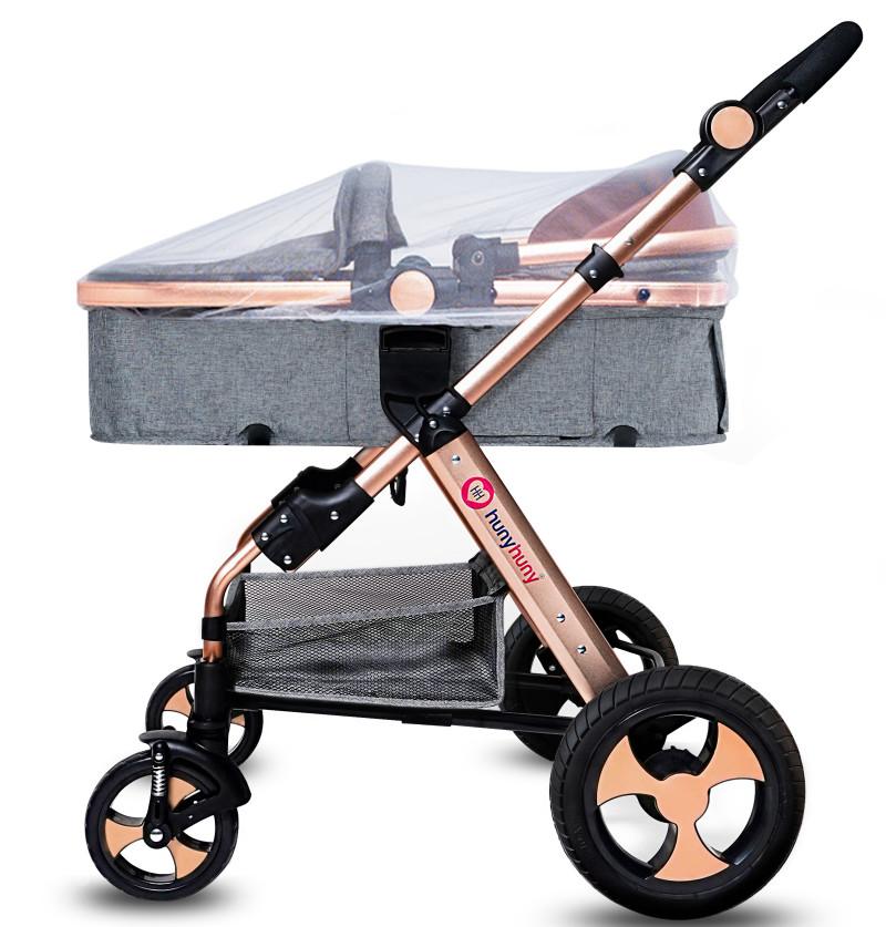 best strollers for newborns that comes with a soft and big mosquito net
