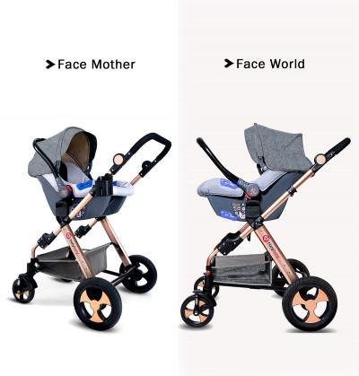 best Pram in India bassinet can be replaced with its car seat