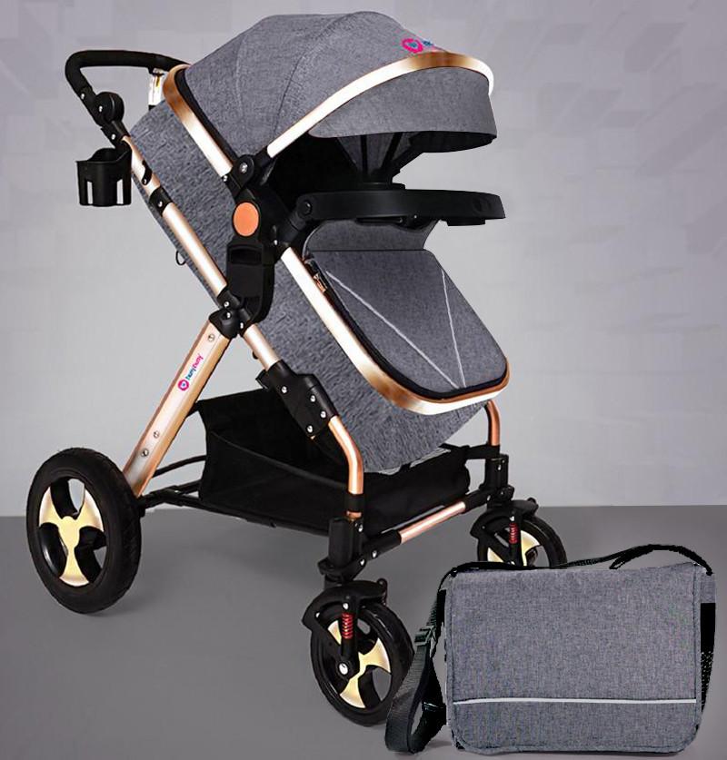 car seat stroller with bassinet and mom bag