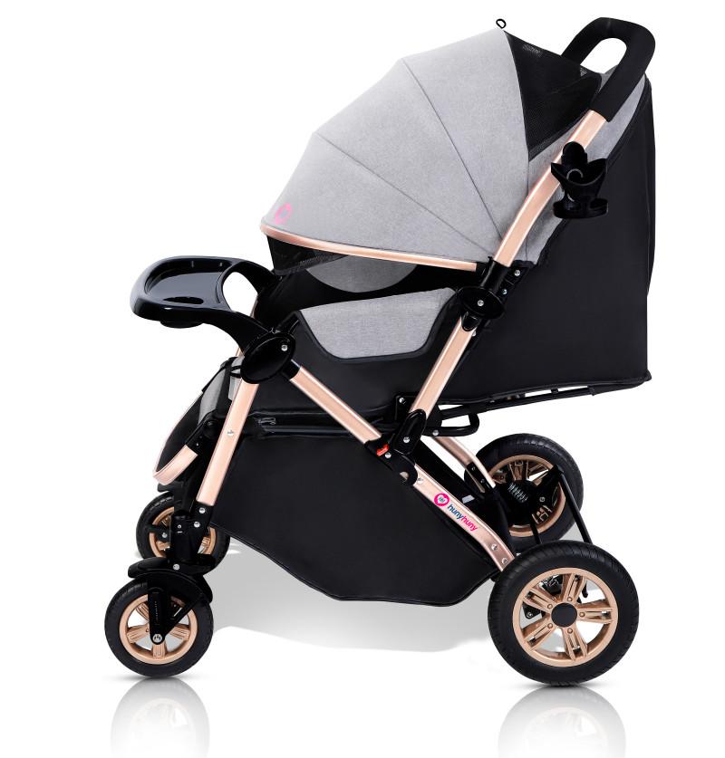 twins pram with 3 seating position